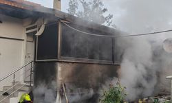 Evde çıkan yangında 1 kişi öldü