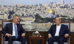 Bakan Fidan'dan Hamas Siyasi Büro Üyesi Hayye'ye taziye ziyareti!