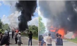 Feci Kaza: Yolcu Otobüsü ile Yakıt Tankeri Çarpıştı! 10'u Aşkın Can Kaybı Var...
