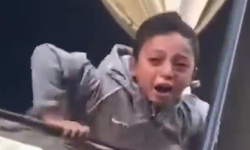 İşgalin gölgesinde Gazze! Acılı çocuğun çaresiz vedası yürekleri yaktı