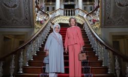 Emine Erdoğan, Belçika Kraliçesi Mathilde'yle bir araya geldi!