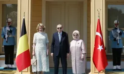 Erdoğan, Belçika Kraliçesi Mathilde'yi kabul etti