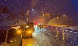 Kahramanmaraş'ta kar yağdı!