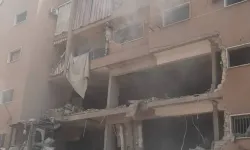 Siyonistlerden Beyrut'ta bir binaya suikast saldırısı