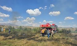Diyarbakır'da ağaçlık alanda yangın! Müdahale ediliyor...