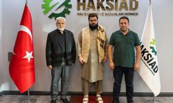 Afganistan Maliye Bakan Yardımcısı Mansoor’dan HAKSİAD’a ziyaret
