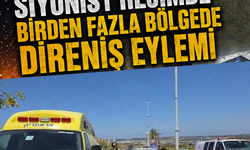 7 Ekim gibi.. Siyonist rejimde birden fazla bölgede direniş eylemi