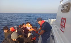 18 düzensiz göçmen yakalandı!