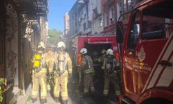 İstanbul'da iş yerinde yangın!