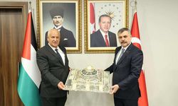 Bakan Çiftçi, Filistin İçişleri Bakanı ile görüştü!