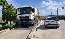 Taşıma sınırını aşan kamyon sürücüsüne 60 bin lira ceza!