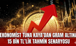 Ekonomist Tuna Kaya’dan gram altına 15 bin TL’lik tahmin senaryosu