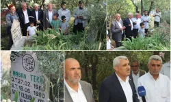 Hasan Tekin şehadetinin 36'ncı yılında kabri başında yad edildi!