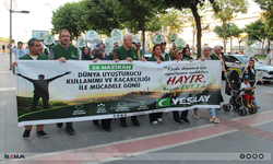 Batman'da bağımlılığa karşı farkındalık yürüyüşü!