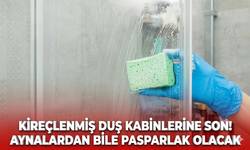 Kireçlenmiş duş kabinlerine son! Aynalardan bile pasparlak olacak