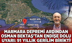 Marmara Depremi ardından Osman Bektaş’tan endişelendiren uyarı: 91 yıllık gerilim birikti