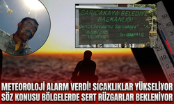 Meteoroloji alarm verdi! Sıcaklıklar yükseliyor söz konusu bölgelerde sert rüzgarlar bekleniyor