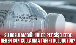 Su bozulmadığı halde pet şişelerde neden son kullanma tarihi bulunuyor?