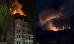 İHA ve füzelerle büyük saldırı.. Savaş uçakları havalandı