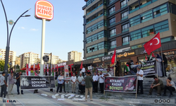Malatya'da Burger King önündeki protesto 14'üncü haftasında!