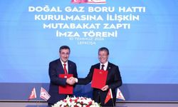 Türkiye ile KKTC arasında doğal gaz tedariki için mutabakat zaptı imzalandı