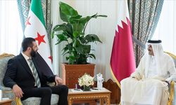 Katar Emiri ile Ahmet Şara bölgesel gelişmeleri görüştü