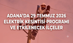 Adana'da 29 Temmuz 2026 Elektrik Kesintisi Programı ve Etkilenecek İlçeler