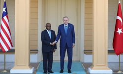 Cumhurbaşkanı Erdoğan Liberya Cumhurbaşkanı Boakai ile bir araya geldi