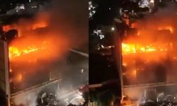 Bağdat'ın en yoğun ticaret merkezi alevlere teslim oldu!