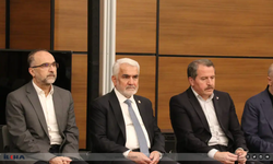 HÜDA PAR Genel Başkanı Yapıcıoğlu'ndan Memur-Sen Genel Başkanı Yalçın'a taziye ziyareti!