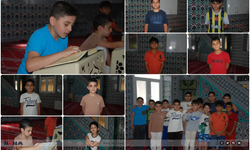 Kur'an kursundaki çocuklar duygularını paylaştılar!