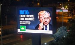 HÜDA PAR NATO güzergahına pankartları astı