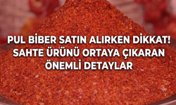 Pul biber satın alırken dikkat! Sahte ürünü ortaya çıkaran önemli detaylar