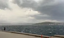 İstanbul'da kuvvetli fırtına!