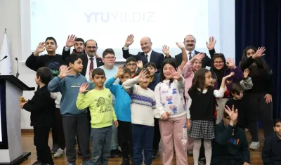 YÖK Başkanı Özvar otizmli öğrencilerle bir araya geldi!