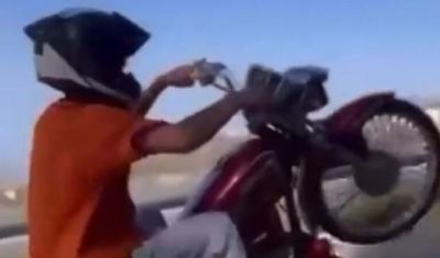 Akrobatik hareketler yapan sürücüye 77 bin lira ceza