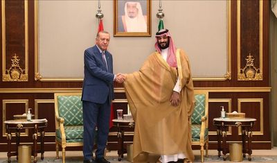 Erdoğan Suudi Arabistan Veliaht Prensi ile görüştü