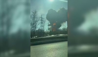 Rusya’nın en büyük petro-kimya tesislnde yangın!