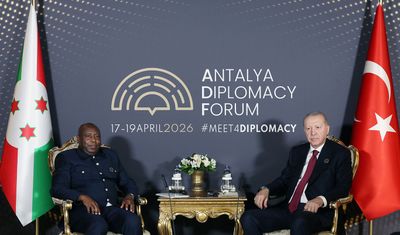 Cumhurbaşkanı Erdoğan, Burundi Cumhurbaşkanı Ndayishimiye ile görüştü