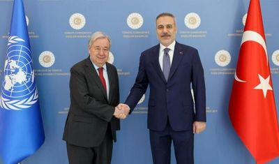 Dışişleri Bakanı Fidan, BM Genel Sekreteri Guterres ile görüştü!