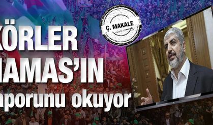 Körler HAMAS`ın raporunu okuyor