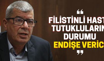 ``Filistinli hasta tutukluların durumu endişe verici``