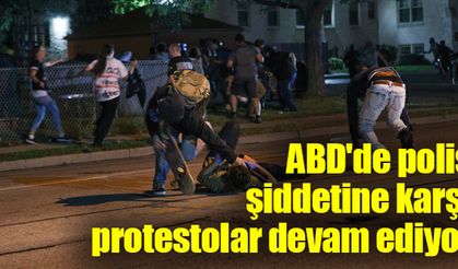 ABD'de polis şiddetine karşı protestolar Wisconsin'de devam ediyor