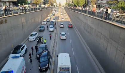 Şanlıurfa'da maddi hasarlı trafik kazası