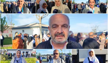 Hacı adayları: Yıllardır özlemini çektiğimiz kutsal topraklara gitmenin heyecanını yaşıyoruz