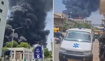 Hindistan'da uçak düştü: Bir kişi sağ çıkarıldı!