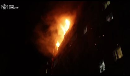 Rusya'nın Ukrayna saldırısına ait görüntüler yayınlandı