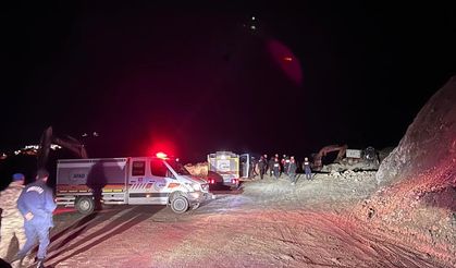 Sivas'ta demir madeninde göçük