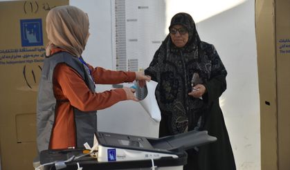 Irak'ta 21 milyon seçmen sandık başında