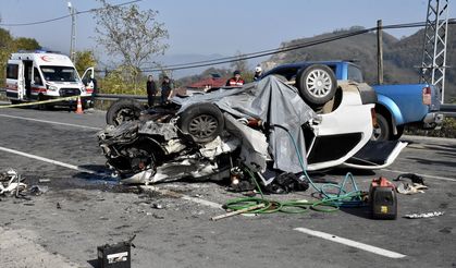 Ordu'daki trafik kazasından acı haber geldi